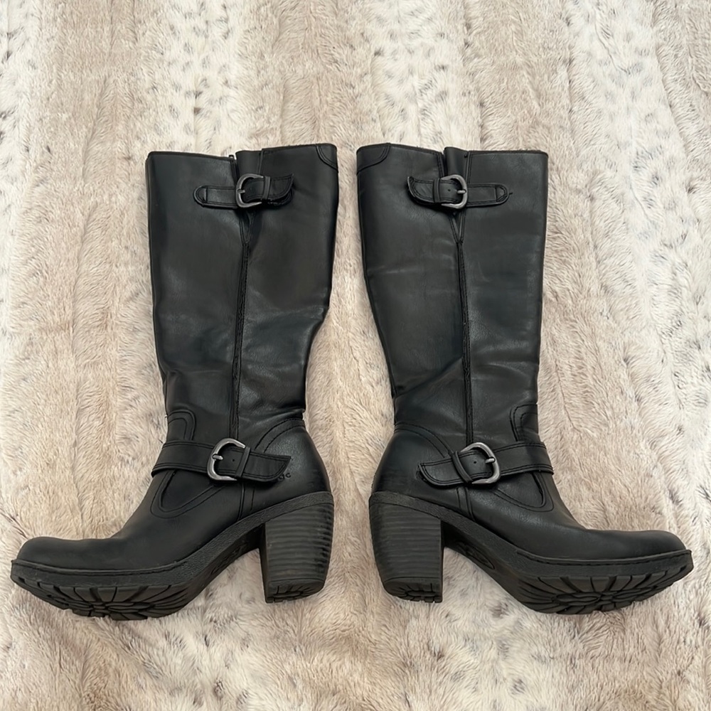BOC Alerie black knee high boot